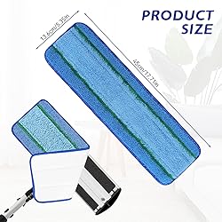Upgraded Replacement Microfiber Mop Pads for