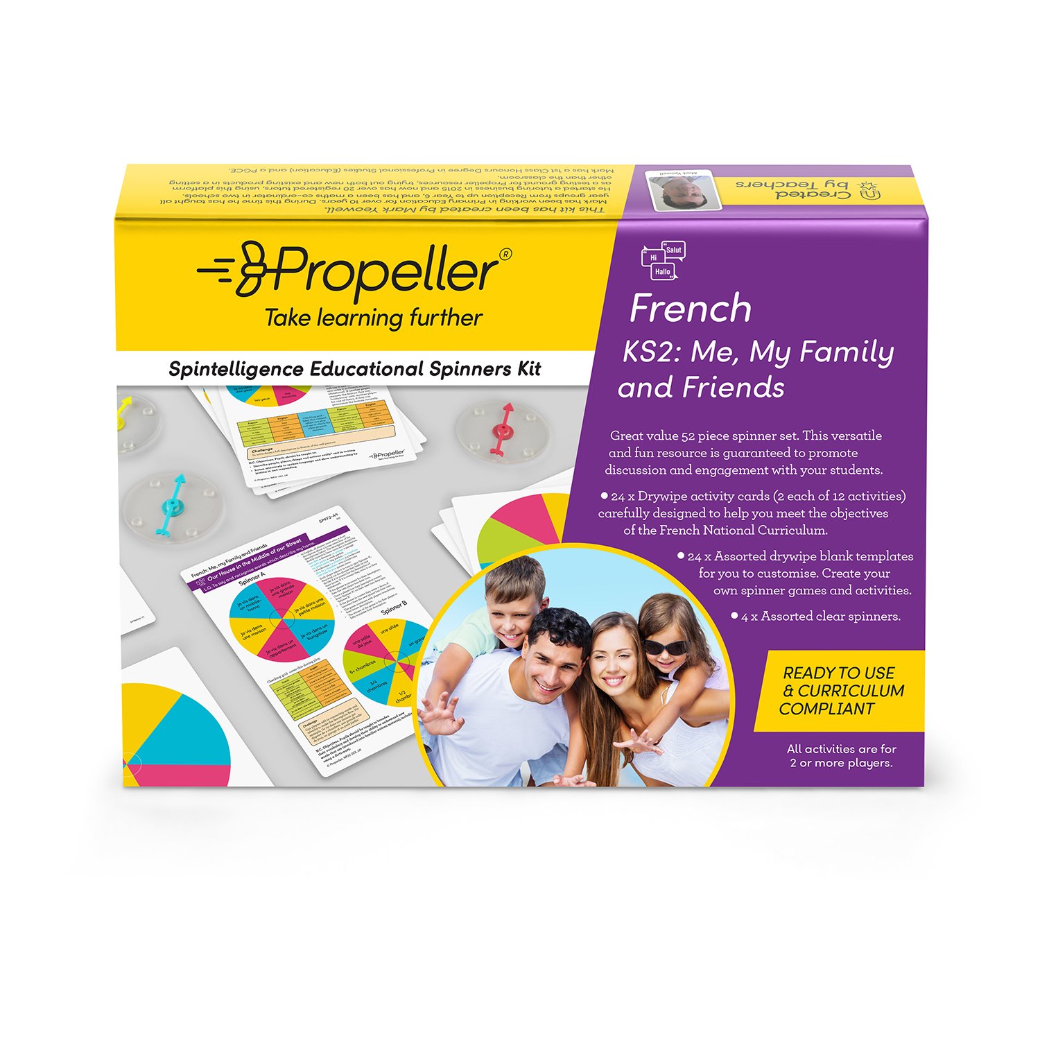 Spintelligence, KS2 French, Family & Friends