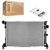 KAX CU13213 Car Engine Radiator, Compatible with 2008-2012 C300 | for 2010-2012 GLK350, 2008-2012 C350, 2012-2015 SLK250 1.8T