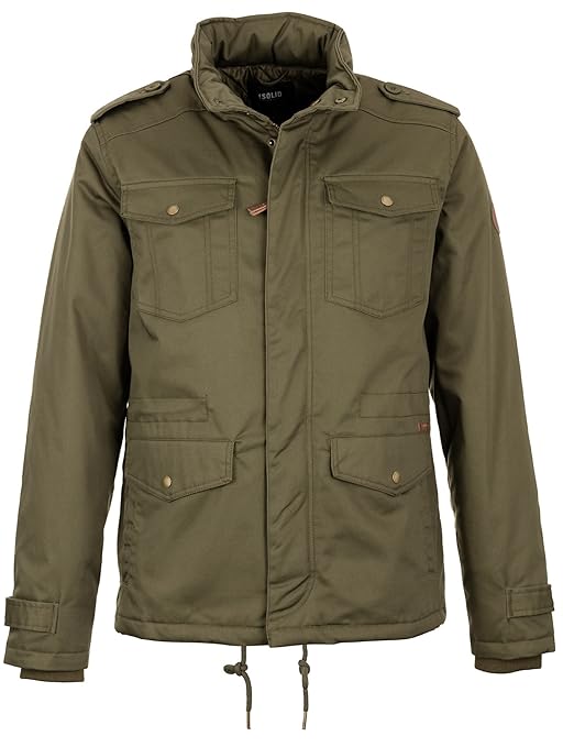 !Solid Herren Militärjacke Toshio