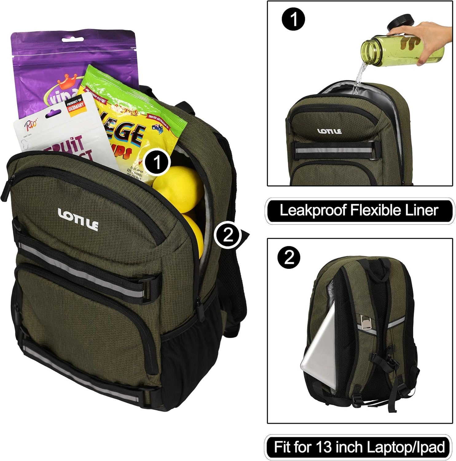 laptop backpack with cooler