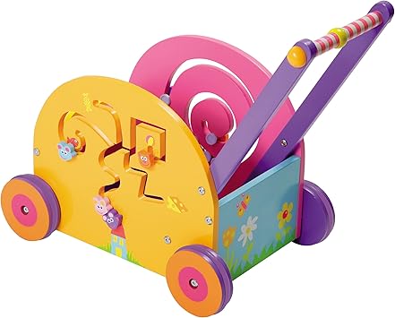 Boikido Wooden Push \u0026 Play Mouse Wagon 
