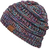 C.C Exclusives Cable Knit Beanie - Thick, Soft & Warm Chunky Beanie Hats