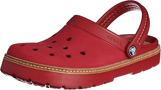 crocs red bottom