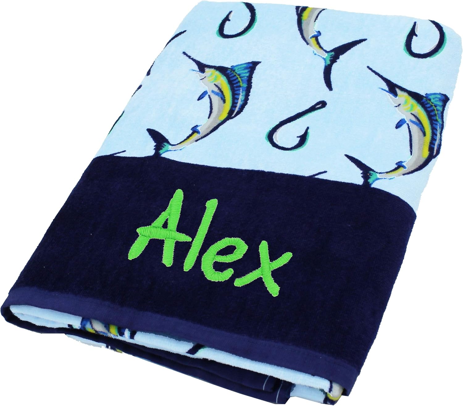 Personalized Beach Towels, Monogrammed Gifts for Kids, Her