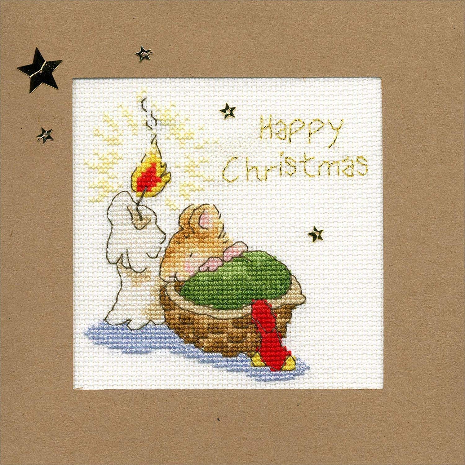 Bothy Threads Cross Stitch Kit - Christmas Card - First Christmas