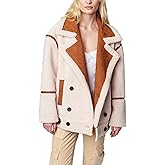 [BLANKNYC] womens Long Sherpa Bonded Jacket