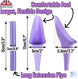 SHEWEE Flexi Female Urinal UK Made Flexible Reusable Portable Device Extension view 6