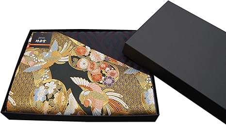 Amazon 和風 着物テーブルランナー 帯 箱入り 包装済 人気 海外向けギフトにも 1cm 明日香 テーブルランナー オンライン通販