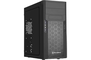 SilverStone Technology Precision Series ATX Tower Case PS13B, Black