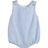 Lil cactus Baby & Toddler Boys and Girls Seersucker or Gingham One-Piece Bubble Romper