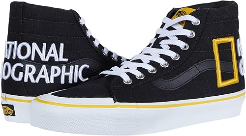 Amazon Vans バンズ メンズスニーカー 靴 Vans X National Geographic Collab Shoes National Geographic Logo Sk8 Hi Reissue Men S 3 5 Women S 5 21 5cm Medium 並行輸入品 シューズ バッグ