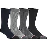 Kenneth Cole Mens Dress Socks Classic Comfort Breathable Assorted Patterned Easy Care Crew 4 Pair Pack