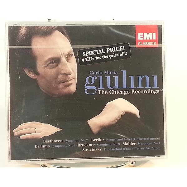 クラシック Carlo Maria Giulini: The London Years Amazon.co.jp: Carlo Maria Giulini: The Chicago Years