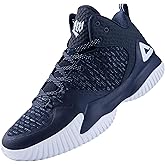 PEAK High Top Mens Basketball Shoes Lou Williams Streetball Master Breathable Outdoor Sneakers Cushioning Shoes for Fitness