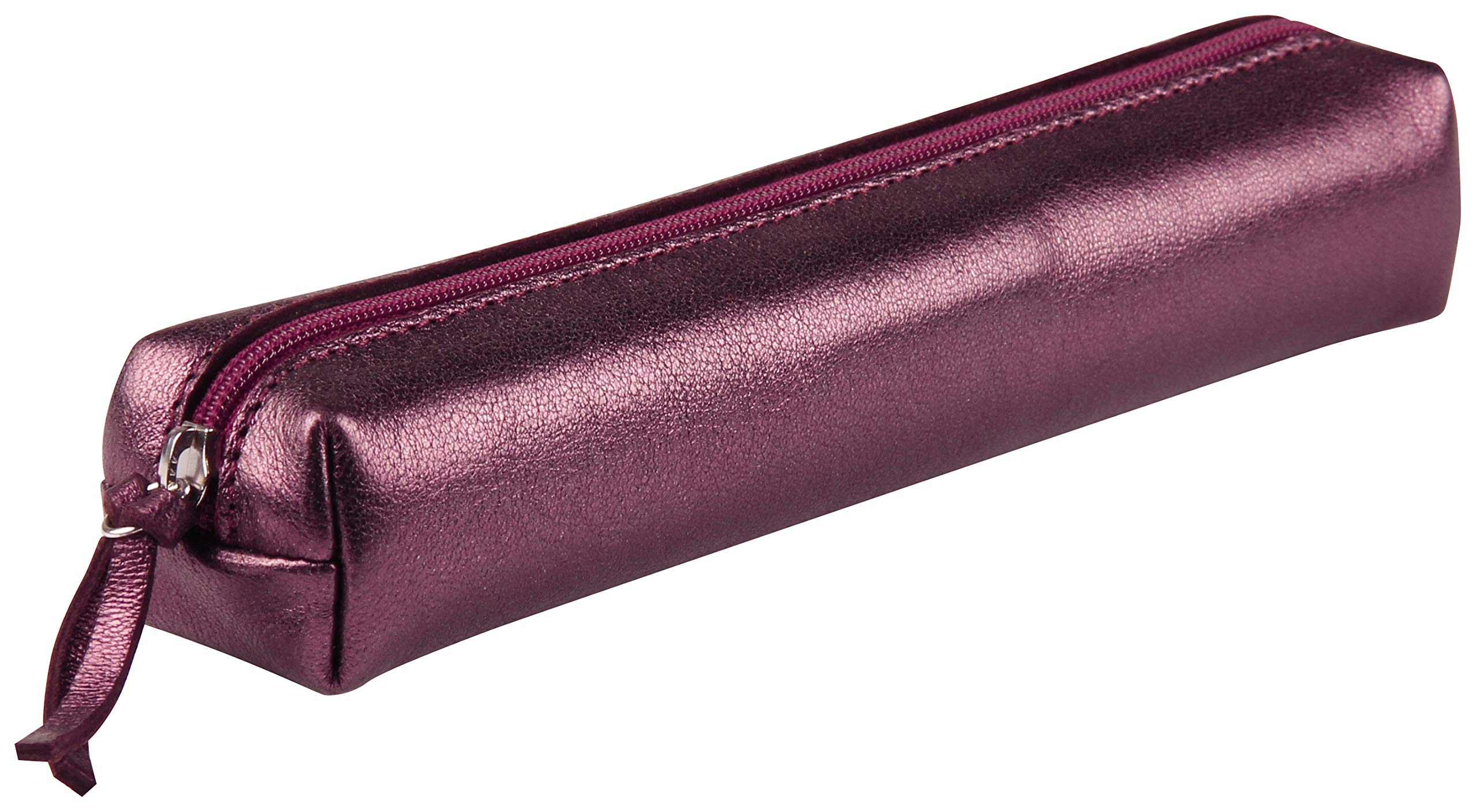 Clairefontaine Cuirisé Pencil Cases, 20 cm, Red (Ciliegia)