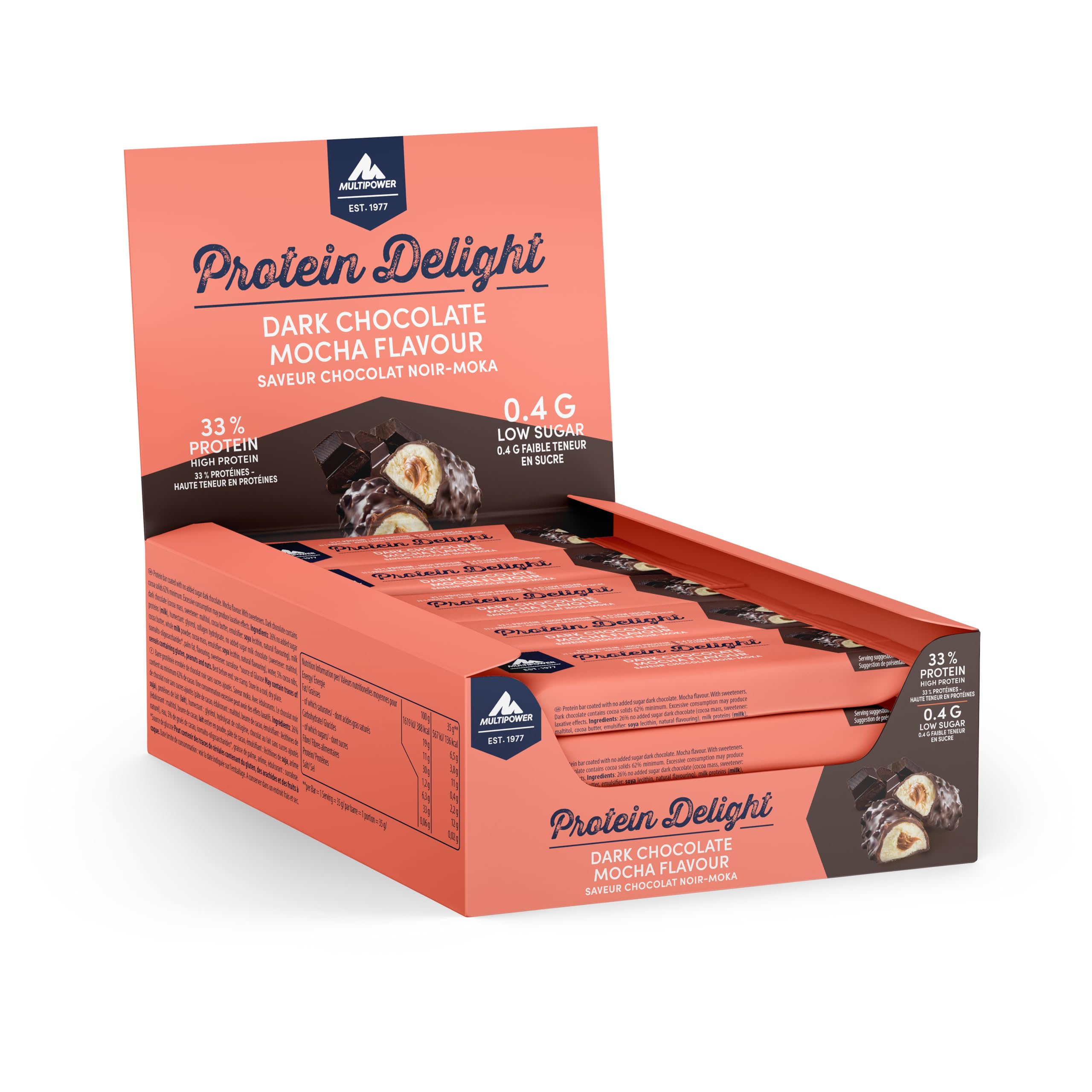 Multipower Protein Delight, 35 g, Dark Chocolate Mocha