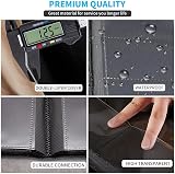 WAIZHIUA 9 Pocket Card Binder 216 Pockets PU Leather Album 18 sheets view 4