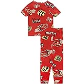 Disney boys 2-piece Snug-fit Viscose Pajama Set, Soft & Cute for Kids