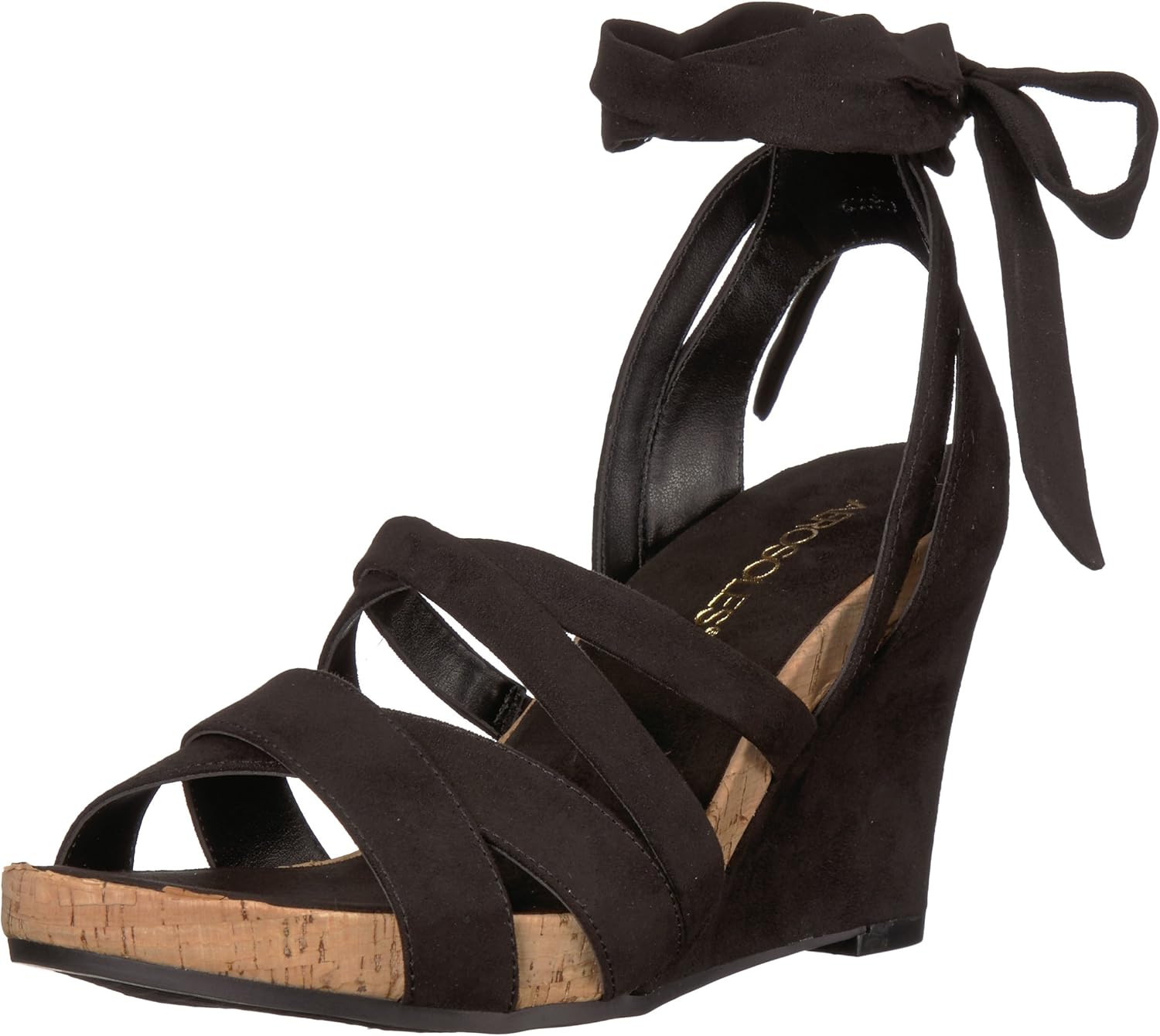 aerosoles lilac plush wedge sandals