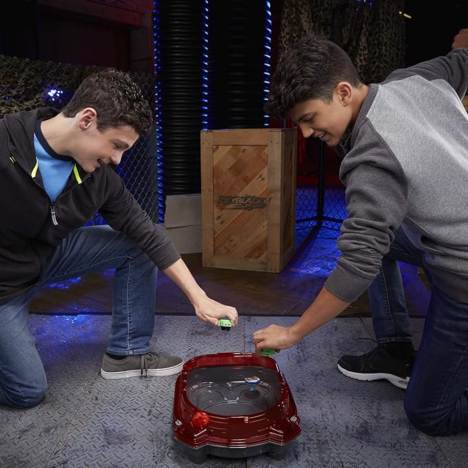 beyblade slingshock rail rush battle set