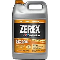 アングーラ Zerex Coolant Antifreeze 1 Gallon Blue 50/50 Predulited
