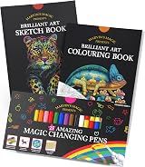 Marvin's Magic Amazing Magic Pens & Colouring Book Bundle for Kids 25 Pens