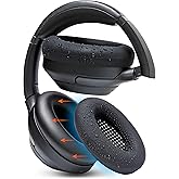 WC SweatZ XM3 - Patented Protective Earpad Sweat Covers for Sony WH1000XM3 by WC | Silicone Ear Covers for Sony WH-1000XM3 Headphones | Sweatproof & Easily Washable | Black