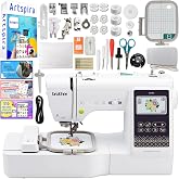 Brother SE700 Combo Embroidery &amp; Sewing Machine with 4" x 4" Embroidery Hoop and 40+ Accessories