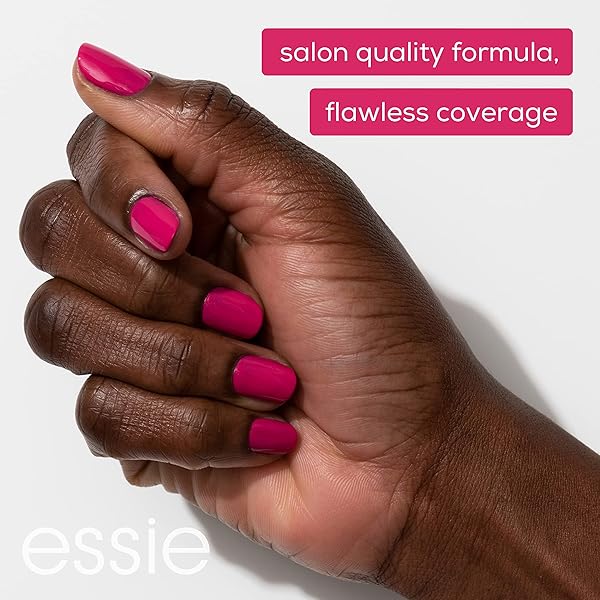 ESSIE SALON-QUALITY NAIL POLISH, 8-FREE VEGAN, OCEAN BLUE, PRET-A-SURFER, 0.46 FL OZ