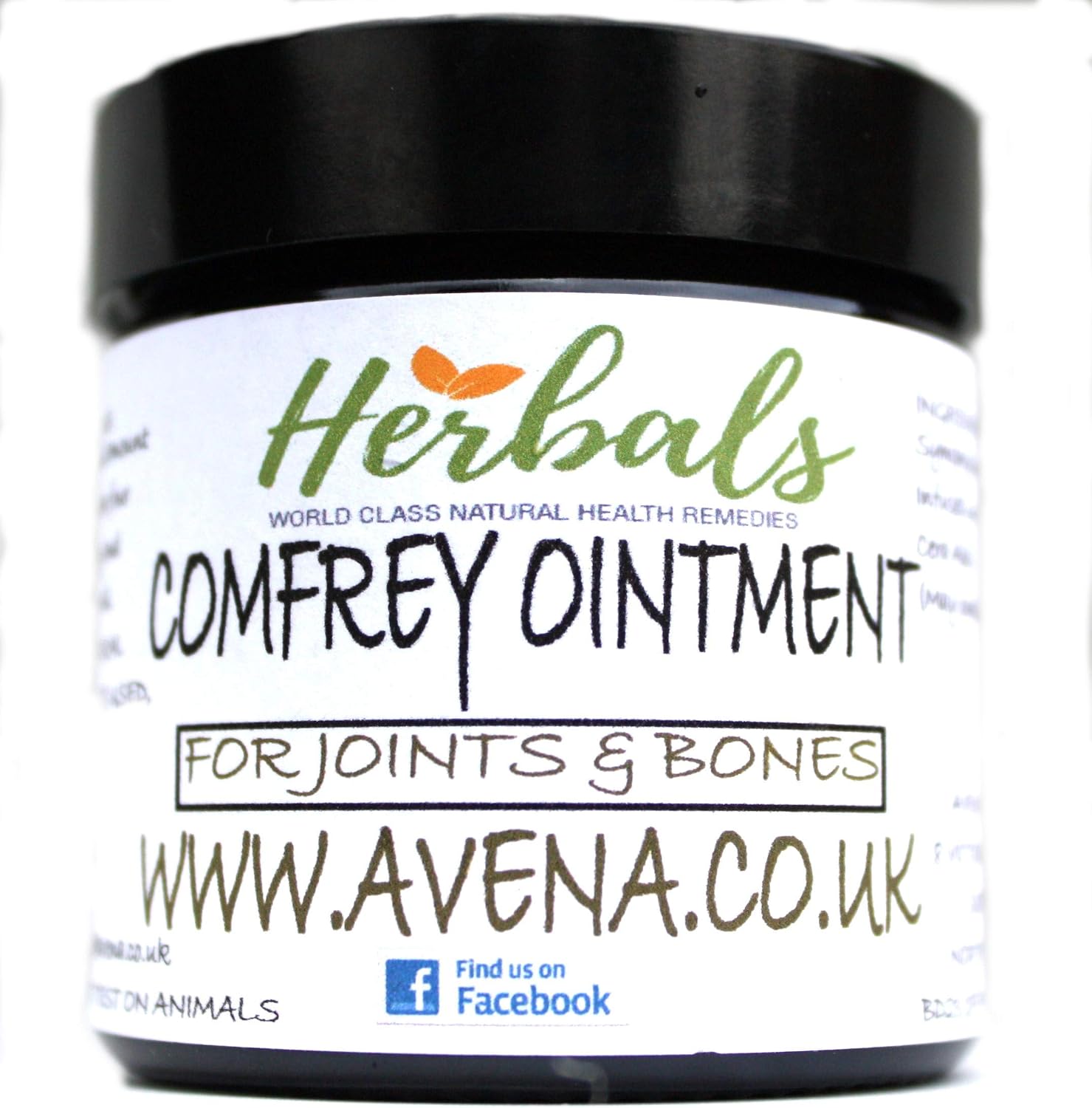 Natural Comfrey Balm - Nourishing Herbal Ointment with Beeswax & Botanical Oils - 60ml - Handmade in the UK