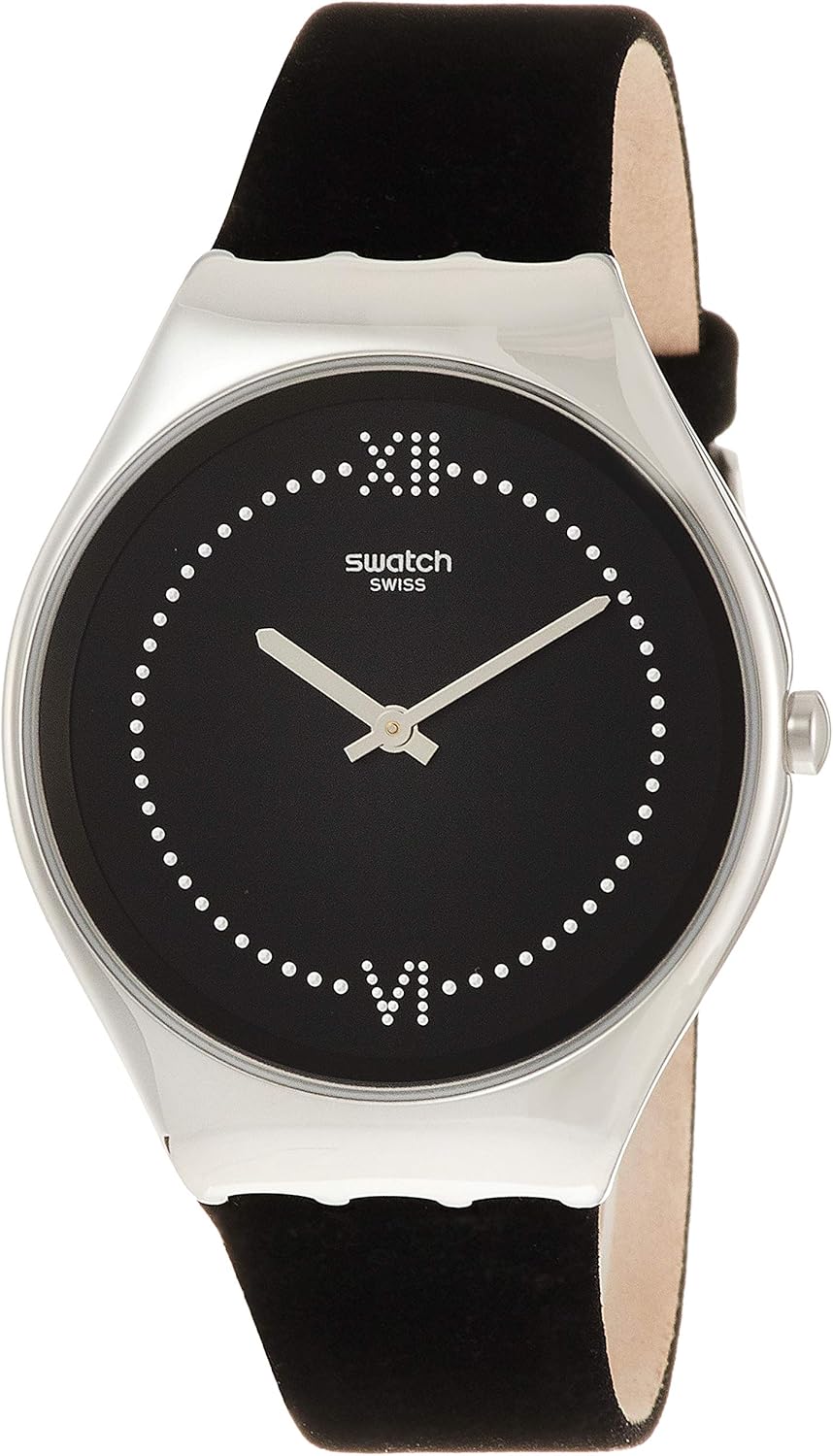 orologio nero swatch