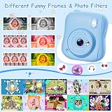 Hangrui Kids Camera Instant Print 14MP 1080P 32GB Card for Ages 3-8 view 3