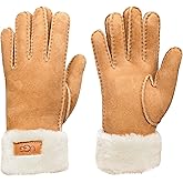 UGG womens Turn Cuff Water Resistant Sheepskin Gloves
