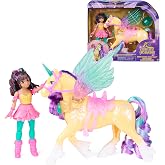 Unicorn Academy Wing Magic Ava &amp; Leaf, Dolls &amp; Toys, Ages 4+ | Wing Magic Theme, Flapping Wings &amp; 4 Accessories, Recreate Show Moments, Imaginative Storytelling, Birthday Gifts for Girls