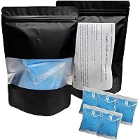 Copper Sulphate Pentahydrate 99.9% Pure, 40 Grams Each Pack (5 Packs)