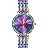 Bisley 36MM Watch for Women Metal Bands Easy Too Read Dial Fashion Waterproof Analog Watch