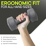 Gallant 6kg Dumbbell Pair Neoprene Hex Anti Roll Home Gym Set view 2