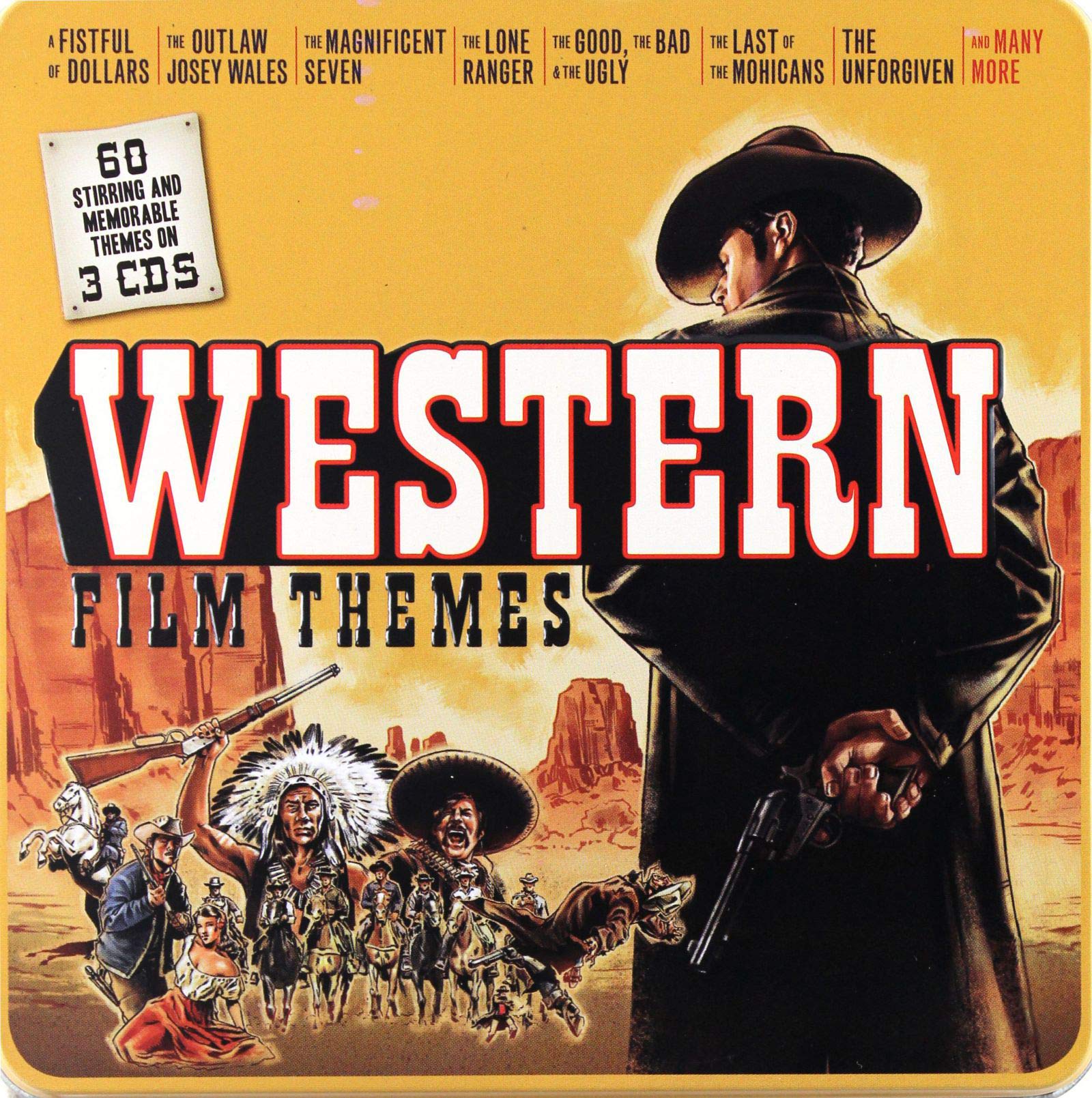 Western Film Themes: 60 Memorable Themes