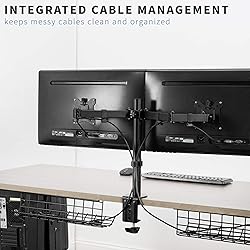 VIVO Dual 13 to 30 inch LCD Monitor Desk