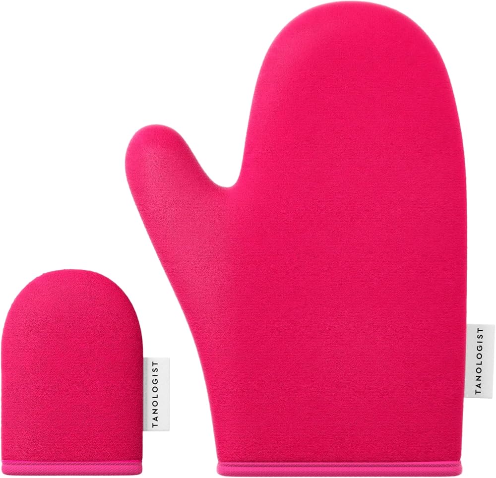 Tanologist Self-Tanning Face & Body Mitt Duo - Reusable & Washable