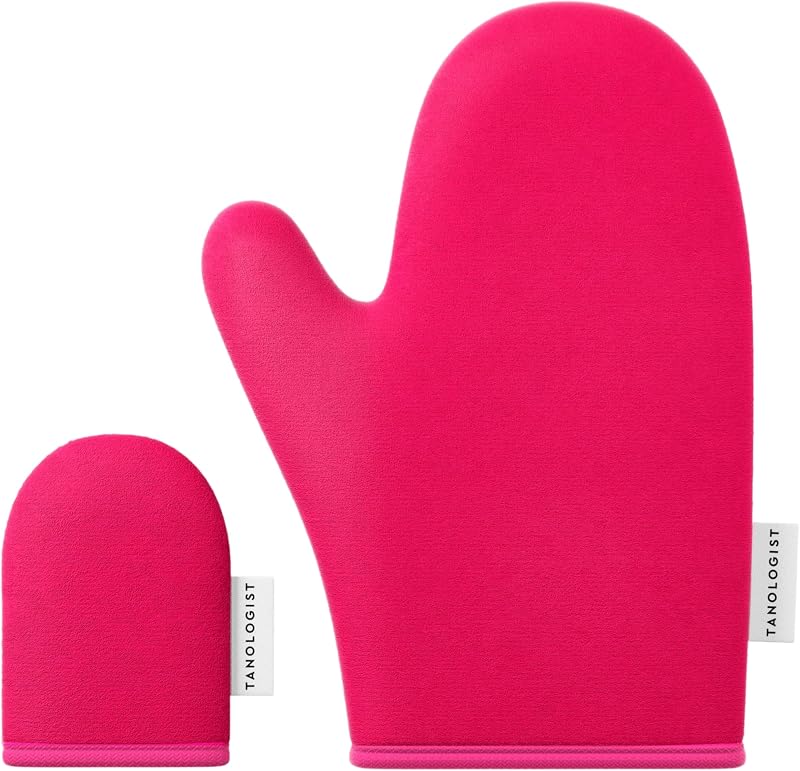 Tanologist Self-Tanning Face & Body Mitt Duo - Reusable & Washable