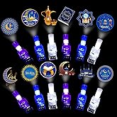 Tuanse 36 Pcs Ramadan Gifts Decorations Eid Mubarak Decorations Eid Al-fitr Finger Lights Bulk for Kids Glow in The Dark Happy Ramadan Light Celebration Party Supplies School Rewards Gifts