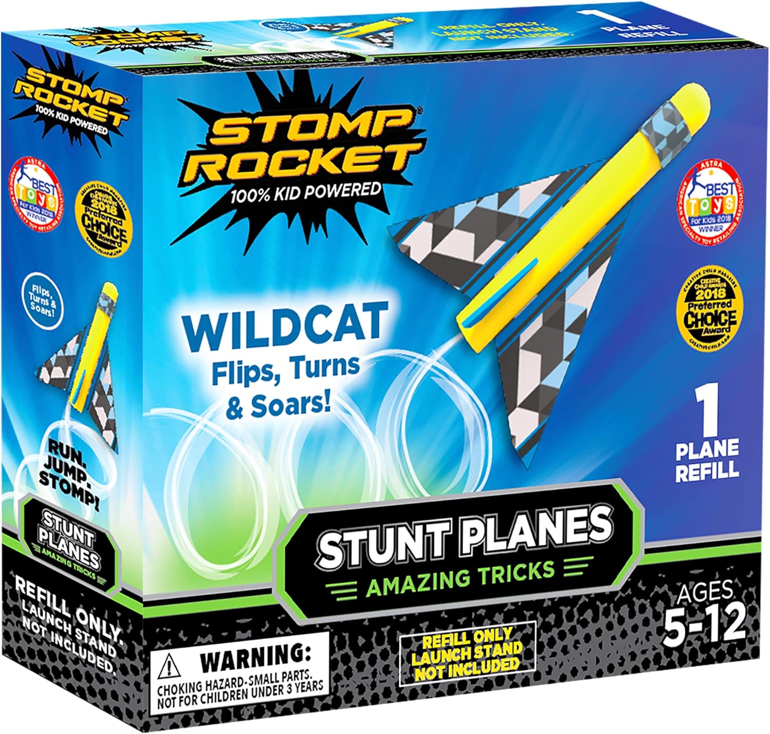 stomp rocket 3 stunt planes
