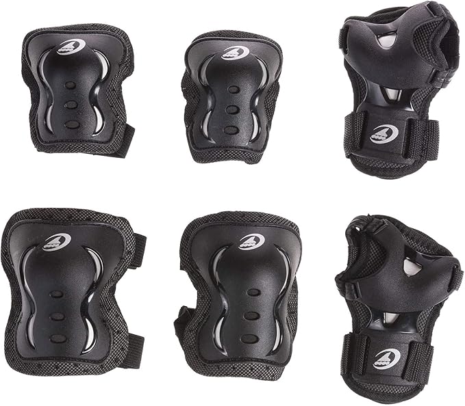 Rollerblade Bladegear XT Junior 3 Pack Protective Gear, Knee Pads