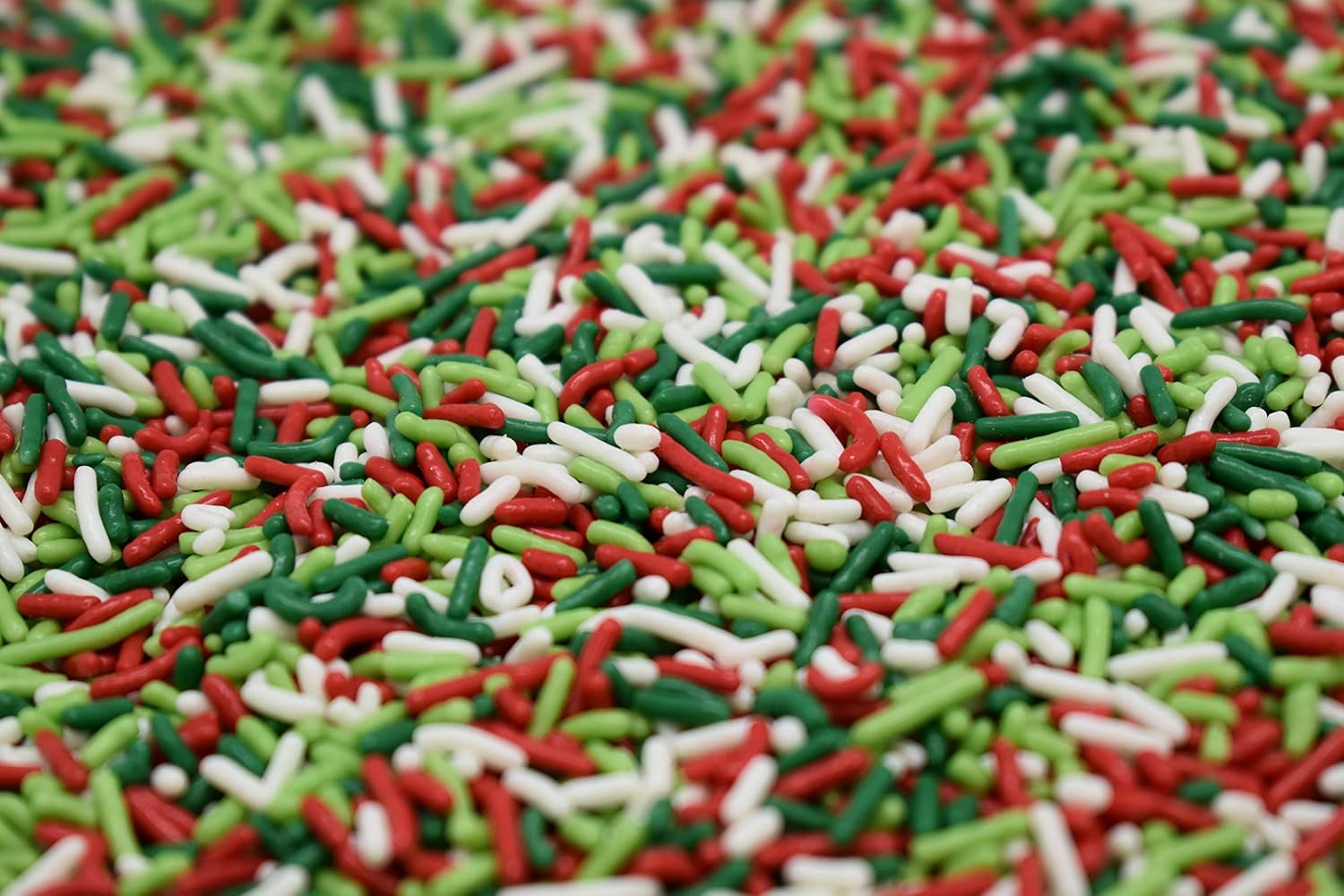 Mistletoe Magic Sprinkle Mix 8 oz Resealable Stand Up Candy Bag