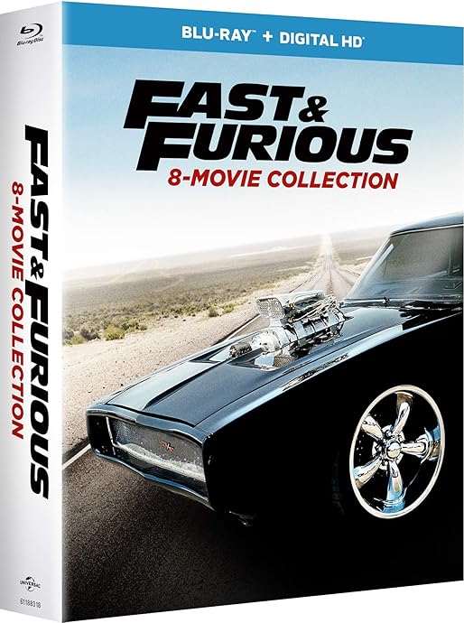 金盒特价 Fast & Furious 速度与激情 1~8合集 蓝光碟*9张 4.3折$29.99 海淘转运到手约¥266