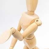 Mont Marte Manikin Male 30cm – Wooden Drawing Model Puppet view 3