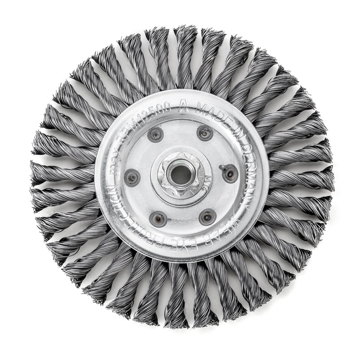 Lessman Knot Wheel Brush D115 X W12 X M14 0.35
