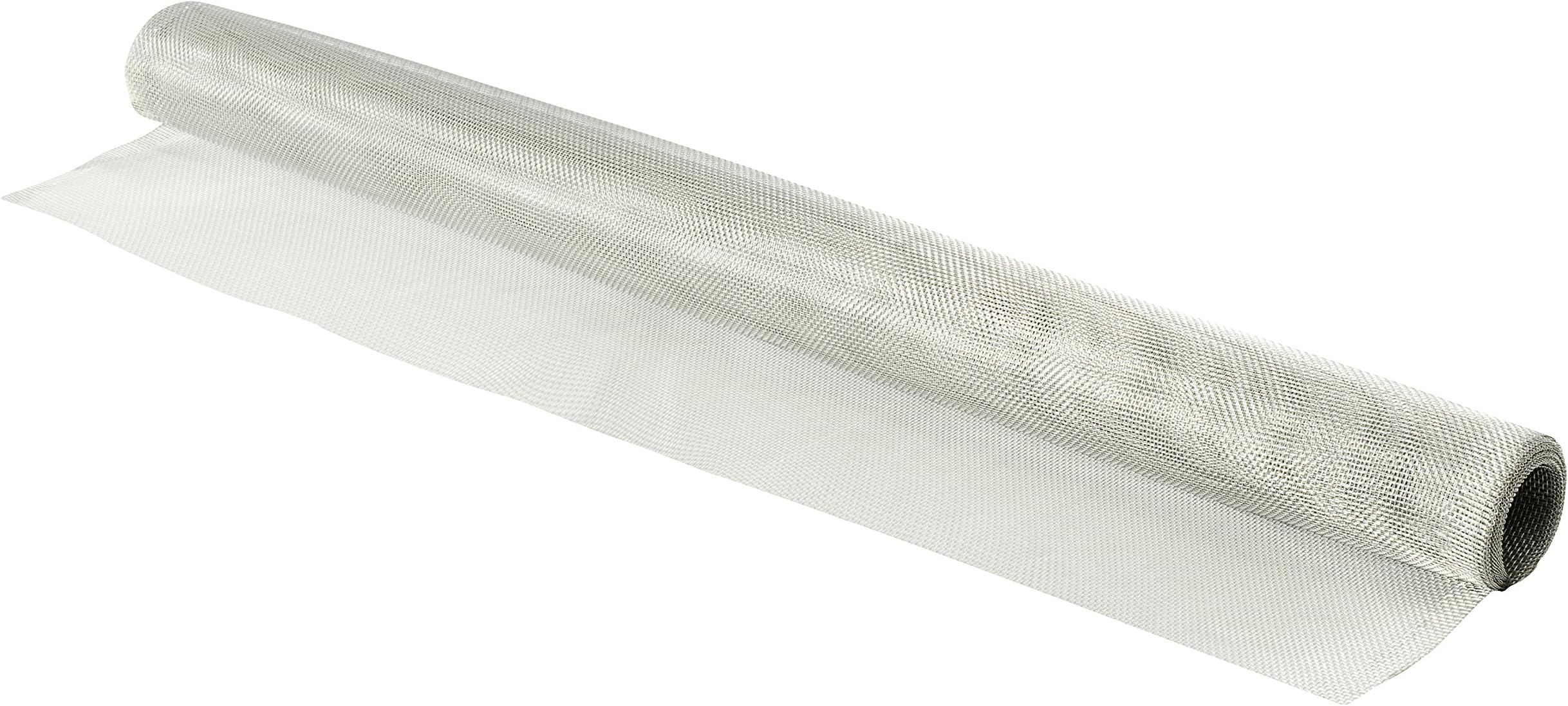 WJ Dennis & Company Climaloc SACL3684S Roll of Strong Durable Aluminum Replacement Screen for Window / Door, 36-Inch x 84-Inch, Silver